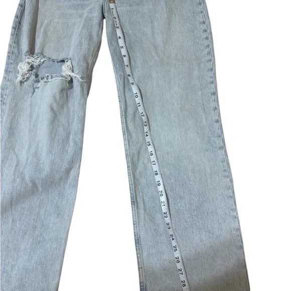 Abercrombie & Fitch Light Blue Flare Jeans - Picture 4 of 7
